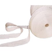 Boilersource Fiberglass Tape, Plain, 1/16 in Thick, 1 in Width, 100 ft Length FTPI-001-016